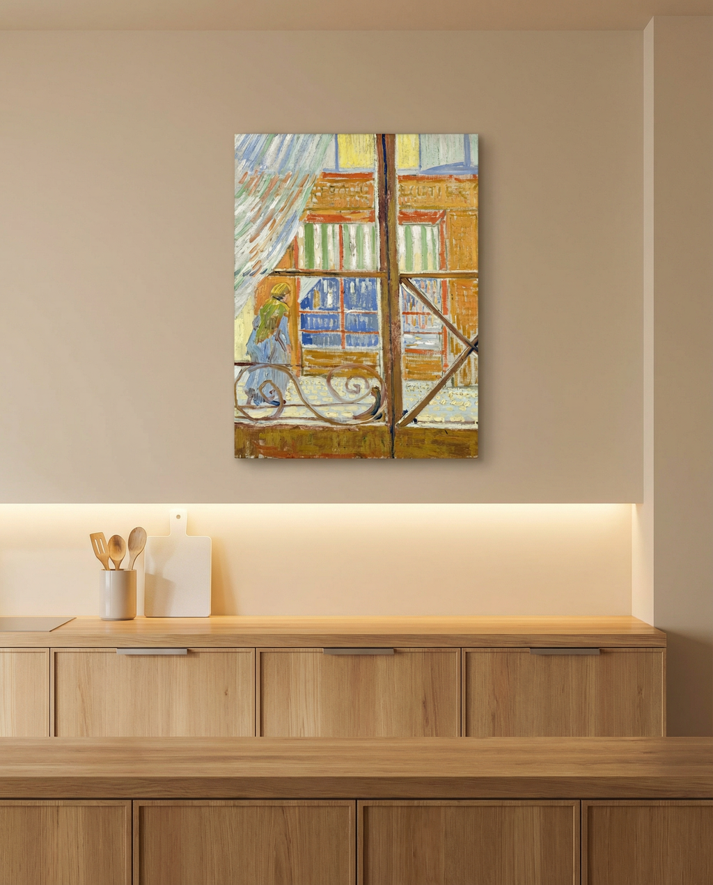 View of a Butcher's Shop · Gen 1
